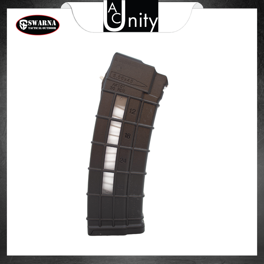 AC UNITY AK556 Magazine 5,56x45mm 30rds (Side Windows) Black